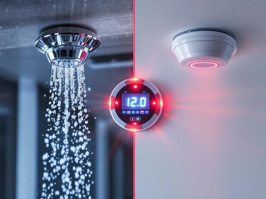 Kunnen sprinklerinstallaties integreren met brandmeldinstallaties?