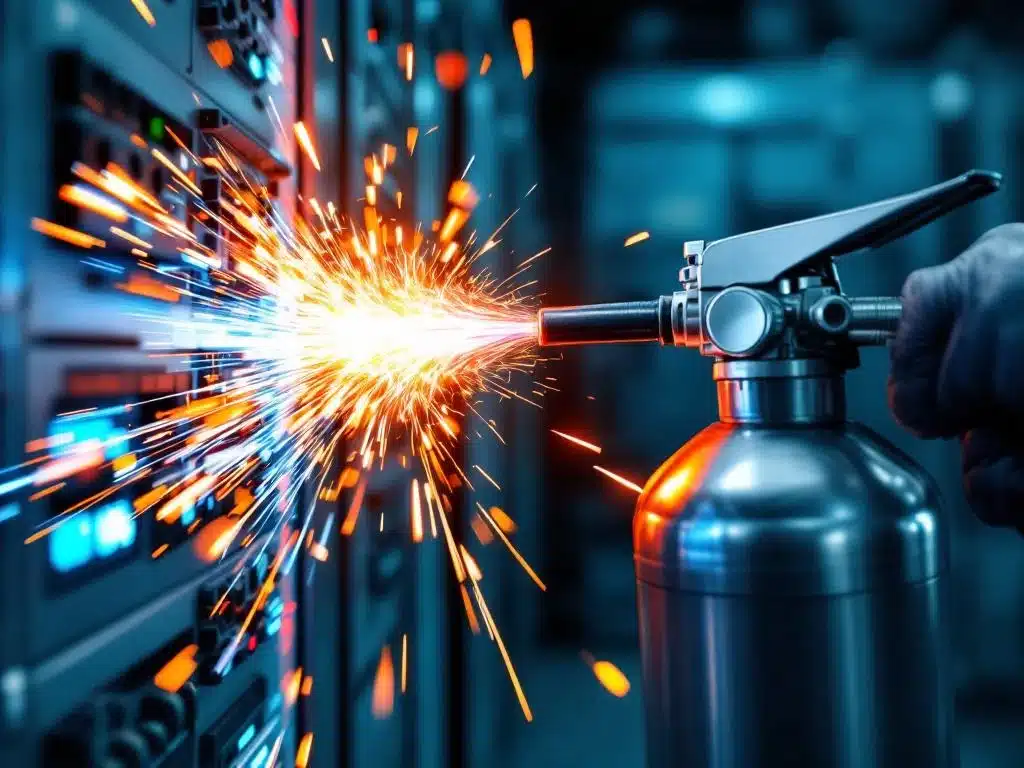 Welke blusmiddelen zijn geschikt voor elektrische branden?