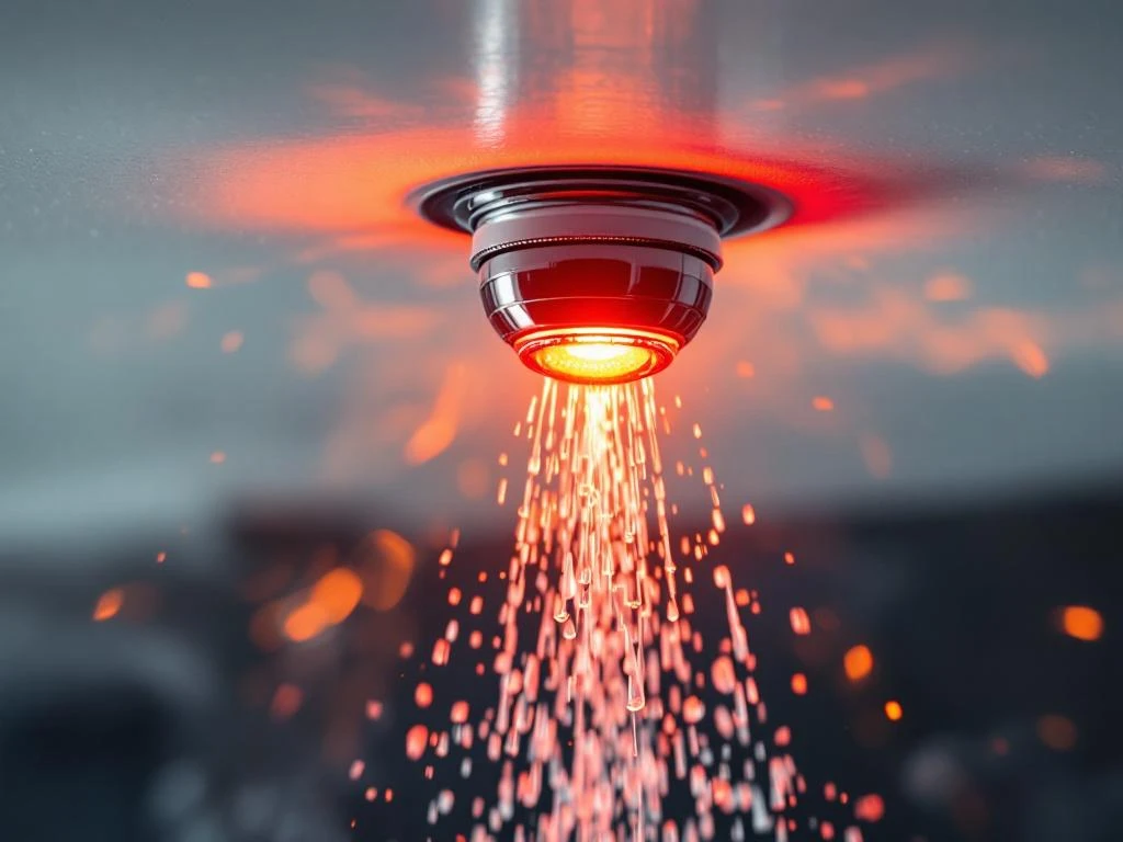 Gaan alle sprinklers tegelijk af bij brand?