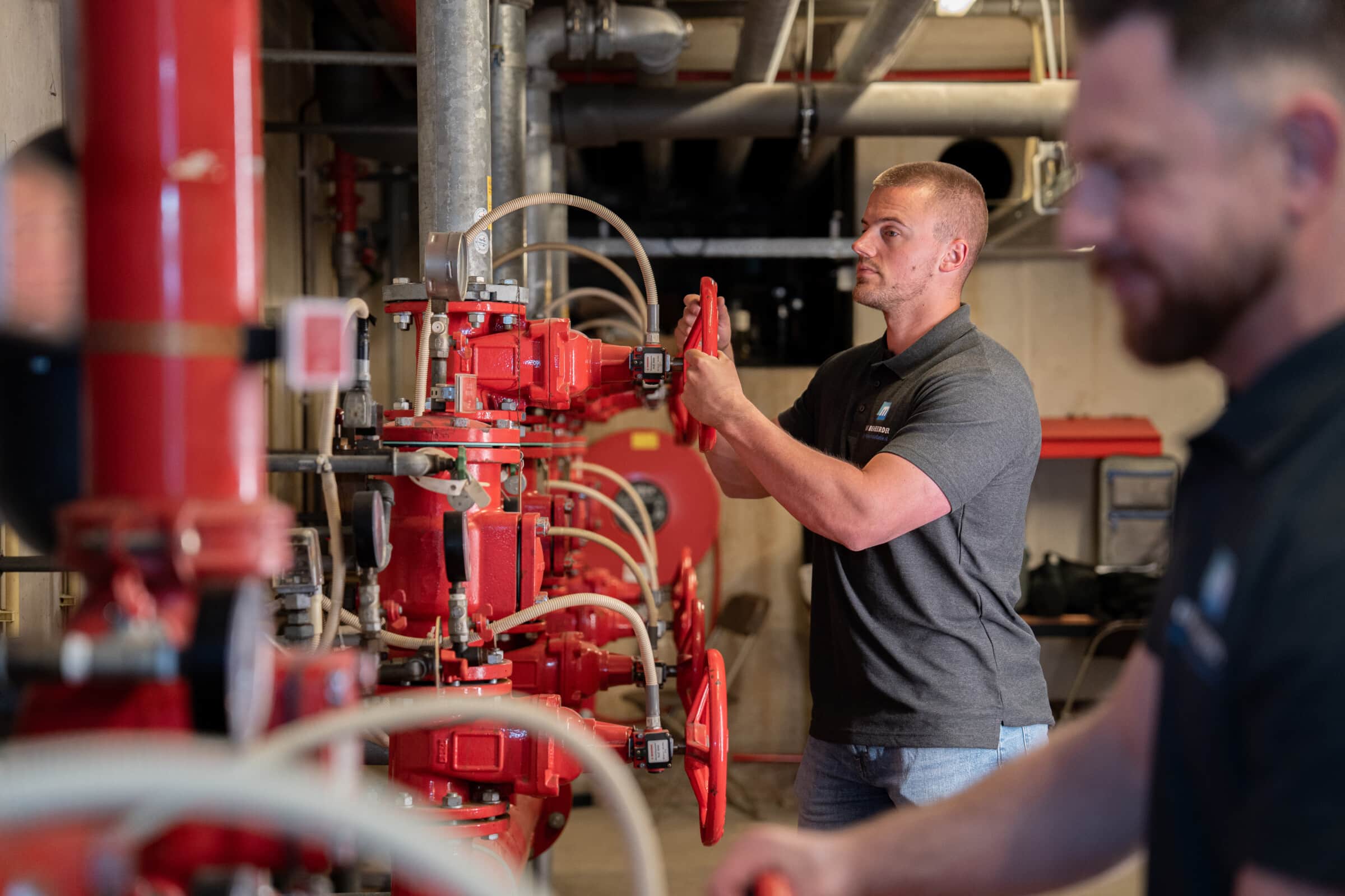 Sprinklerinstallatie monteurs