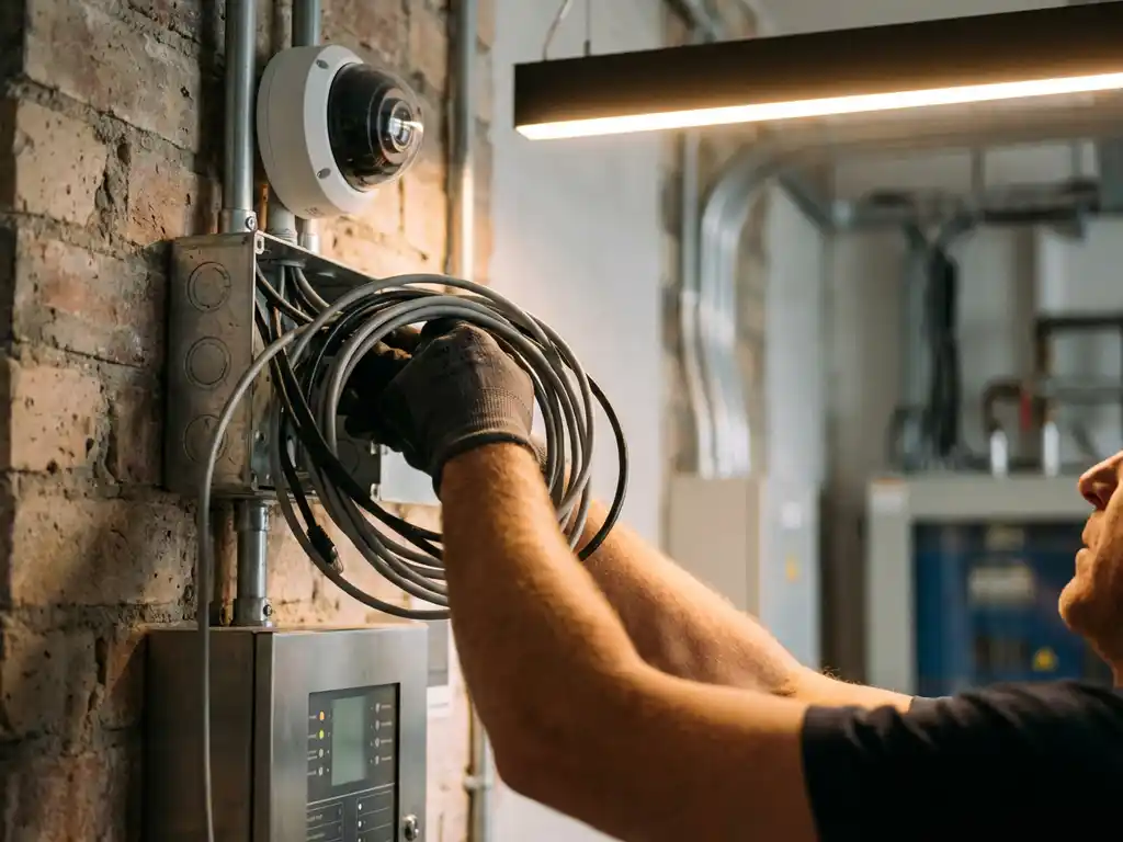 Hoe integreert u camerasystemen met alarmsystemen?