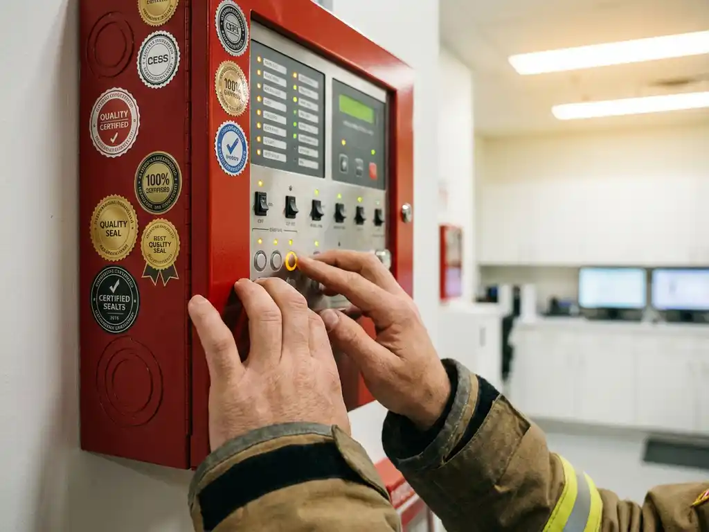 Welke certificeringen zijn belangrijk voor brandmeldinstallaties?