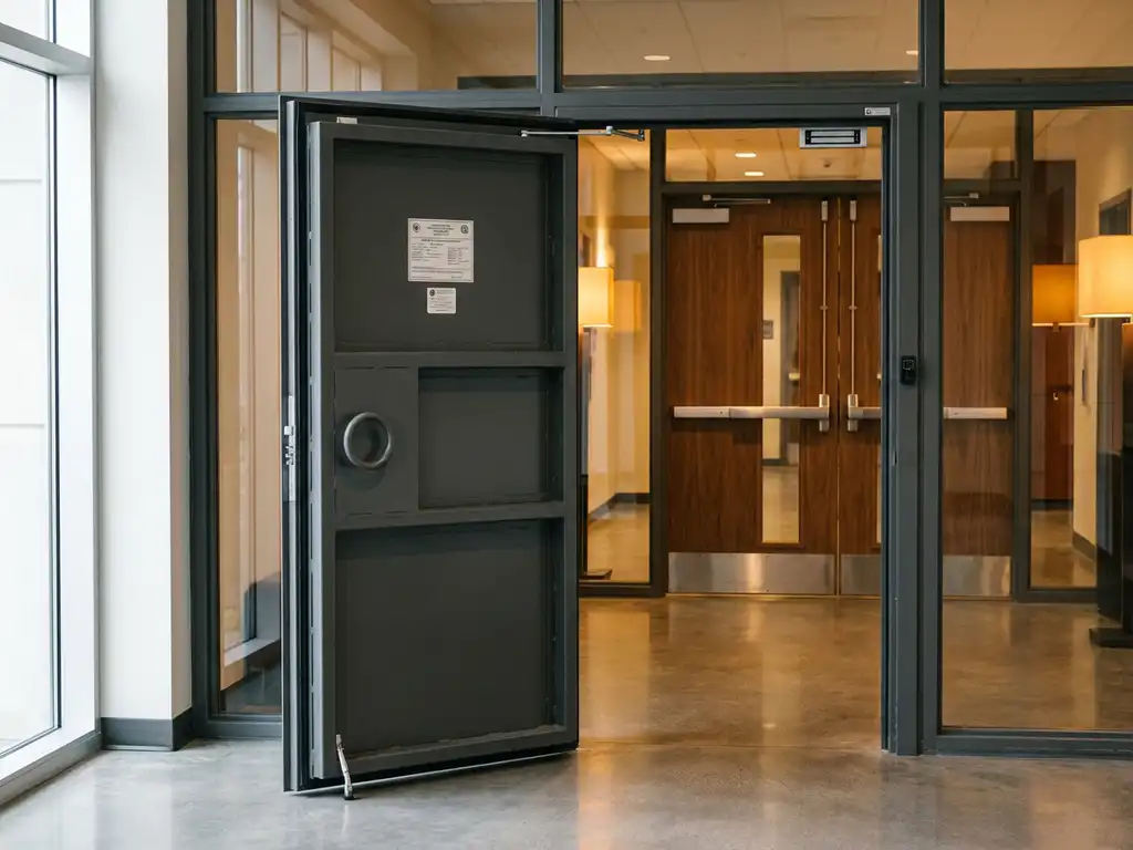 Wat is het verschil tussen brandwerende deuren voor binnen- en buitengebruik?