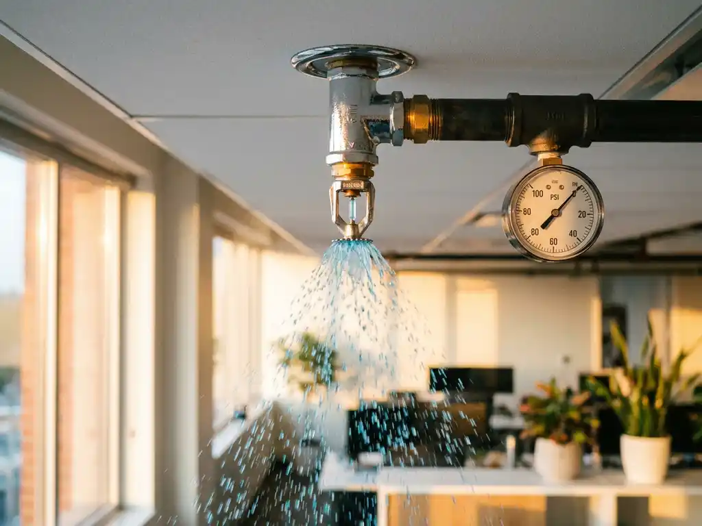 Hoeveel waterdruk hebben sprinklers nodig?
