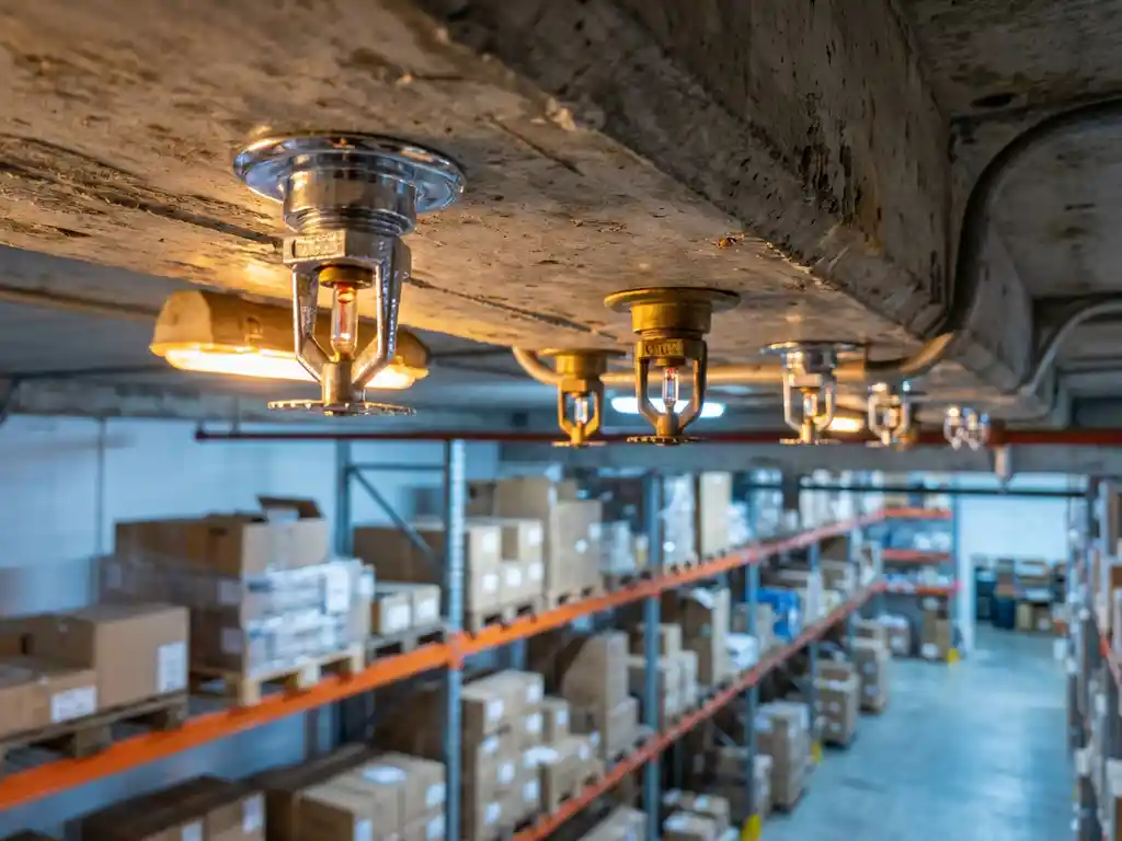 Welke sprinklerkoppen zijn geschikt voor magazijnen?