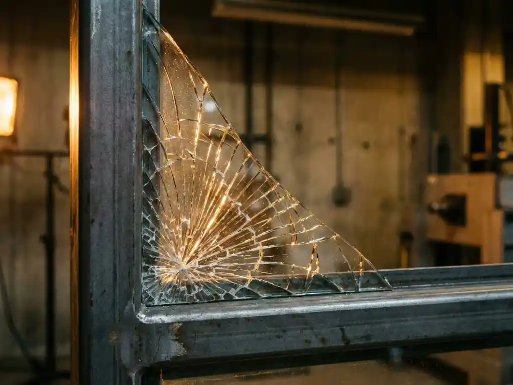 Kan brandwerend glas barsten door temperatuurverschillen?