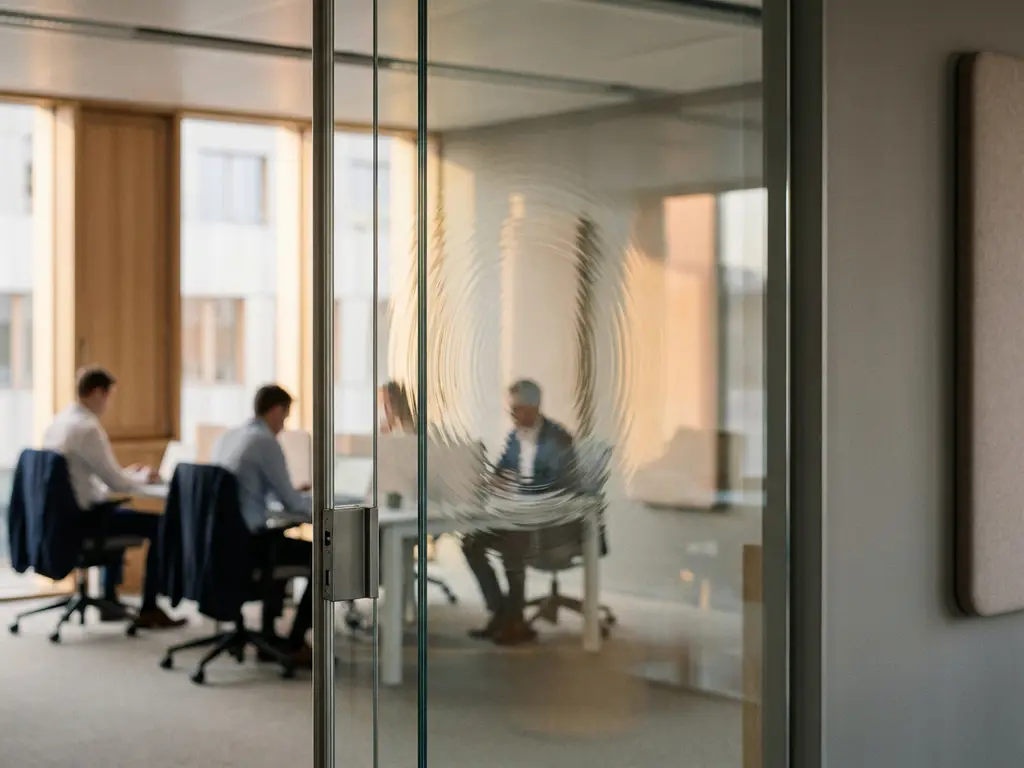 Is brandwerend glas ook geluiddempend voor kantoren?