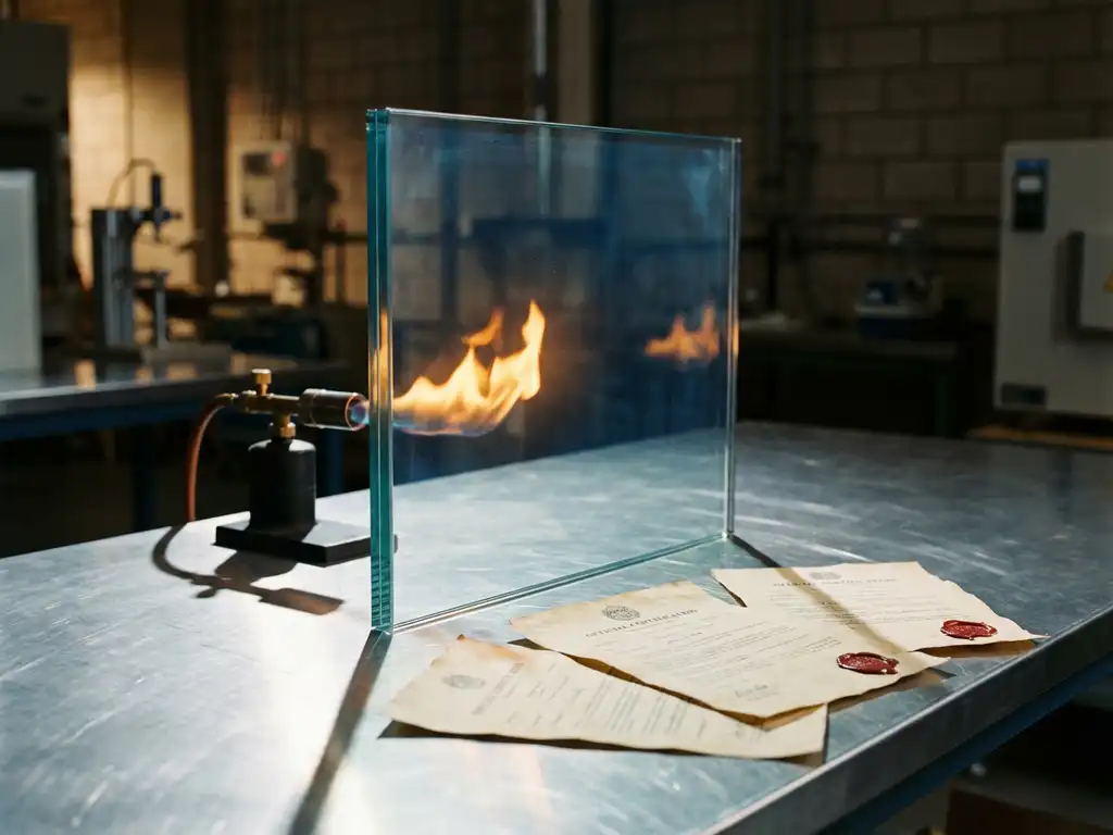 Welke certificeringen zijn belangrijk voor brandwerend glas?