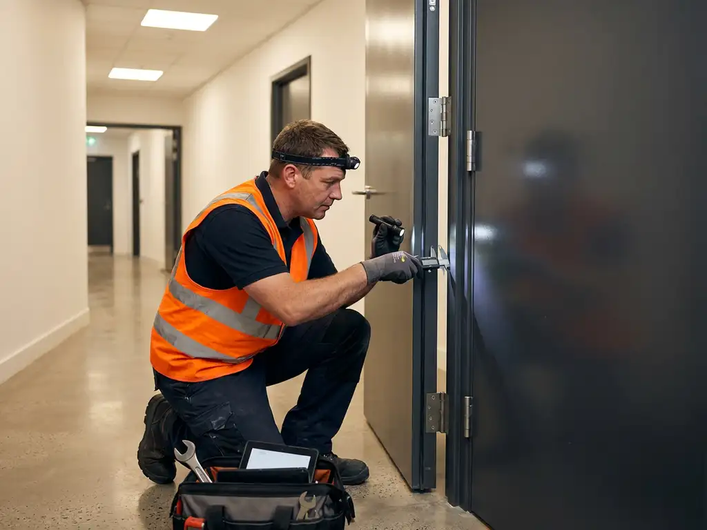 Hoe vaak moet onderhoud aan brandwerende deuren plaatsvinden?