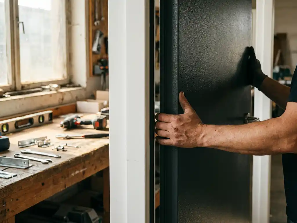 Kan ik een branddeur op een normaal kozijn plaatsen?