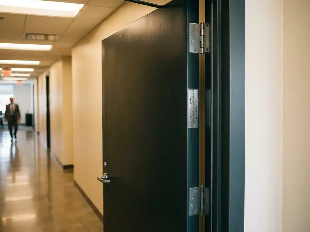 Wanneer zijn brandwerende deuren verplicht in een bedrijfspand?