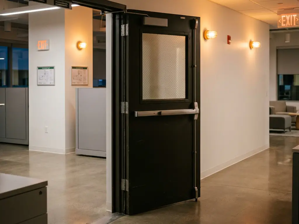 Welke brandwerende deuren zijn geschikt voor vluchtroutes?