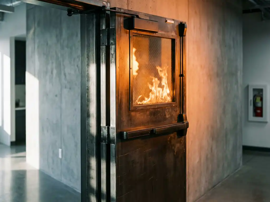 Hoe lang moeten brandwerende deuren een brand tegenhouden?