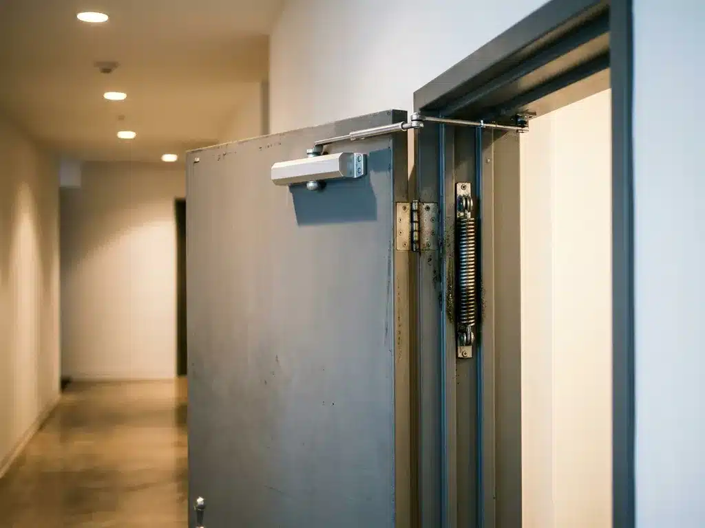 Zijn zelfsluitende mechanismen verplicht op brandwerende deuren?