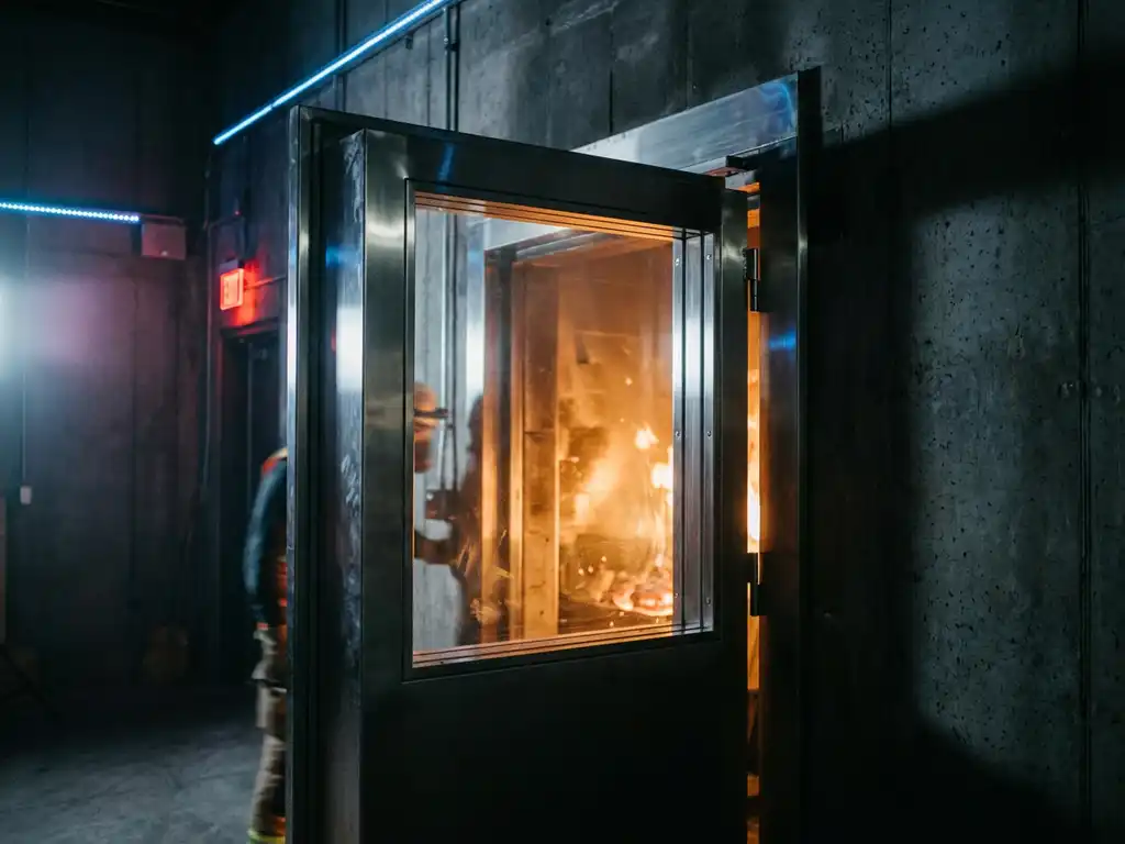 Hoe beïnvloedt brandwerend glas de werking van branddeuren?