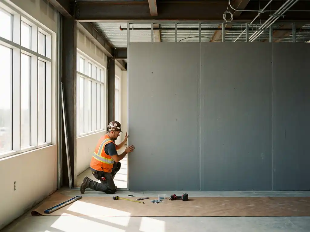 Wat kost de installatie van brandwerende platen in een kantoorgebouw?