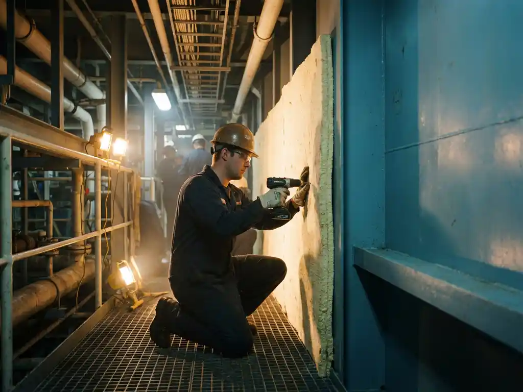 Hoe installeer je brandwerende platen op schepen en offshore platforms?