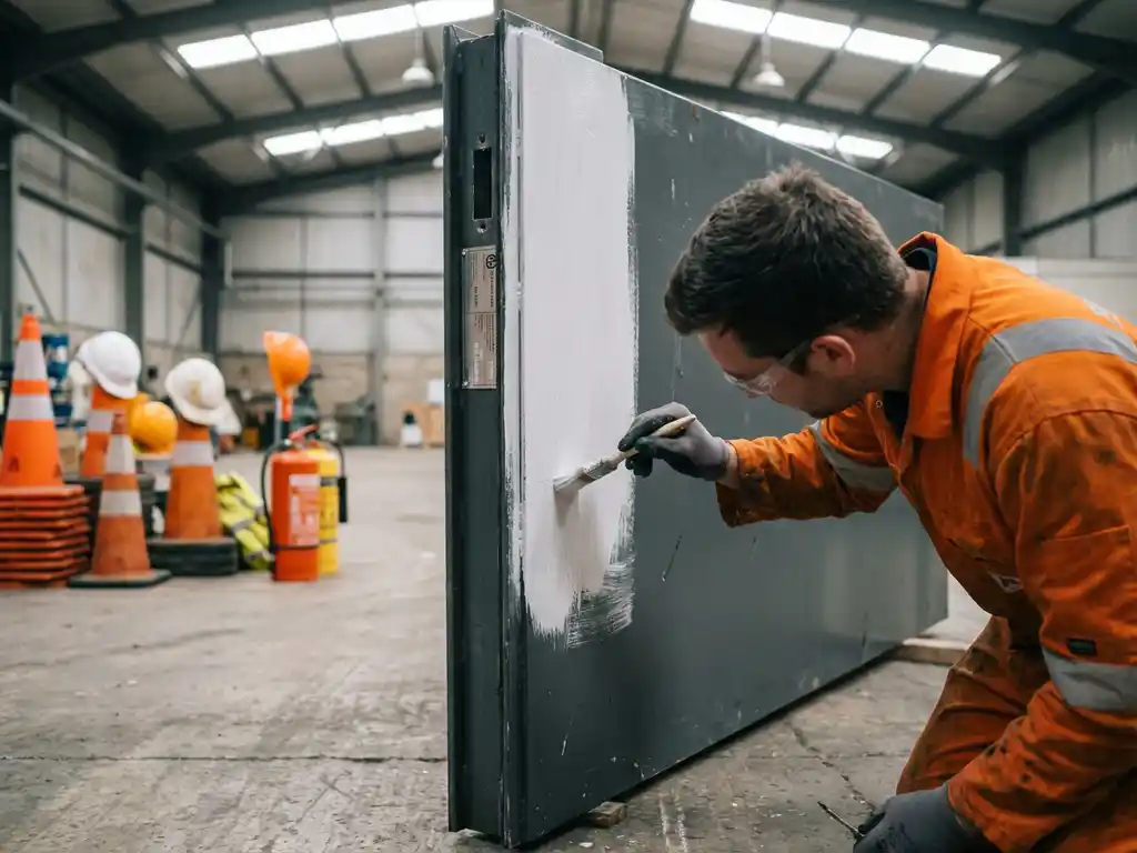 Mag je brandwerende deuren schilderen?
