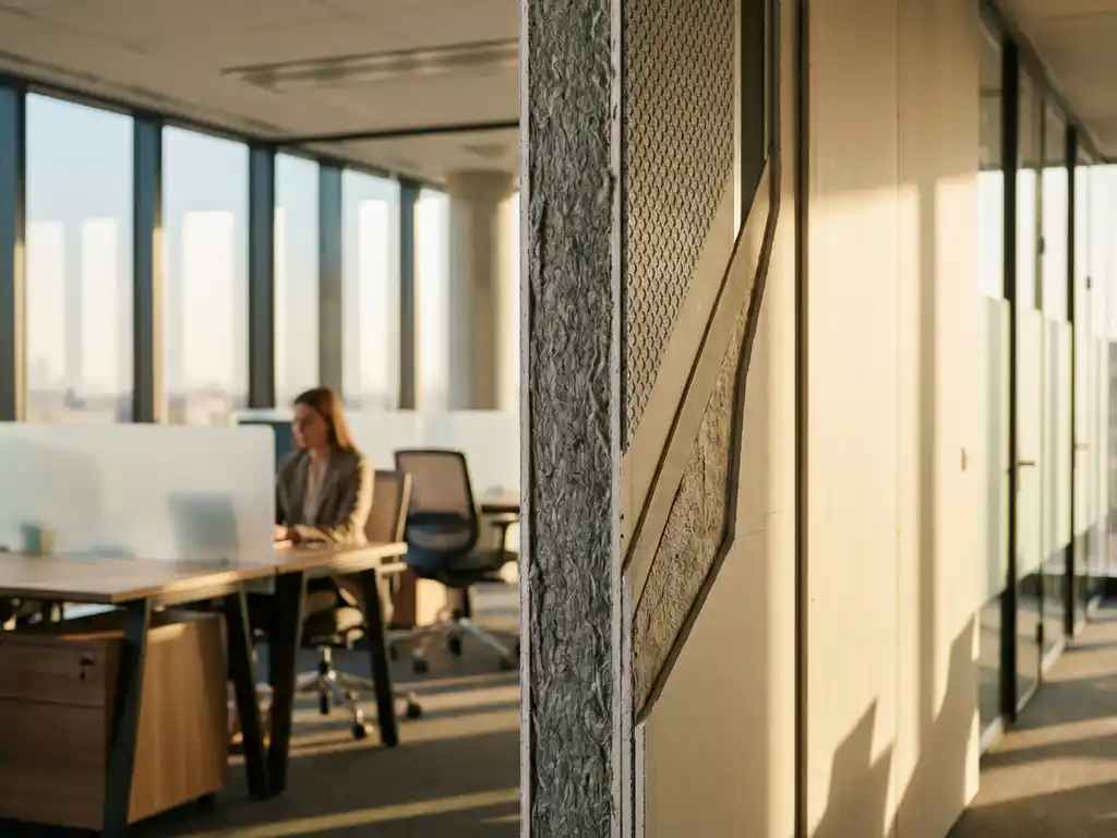 Zijn brandwerende platen ook geluiddempend voor kantooromgevingen?