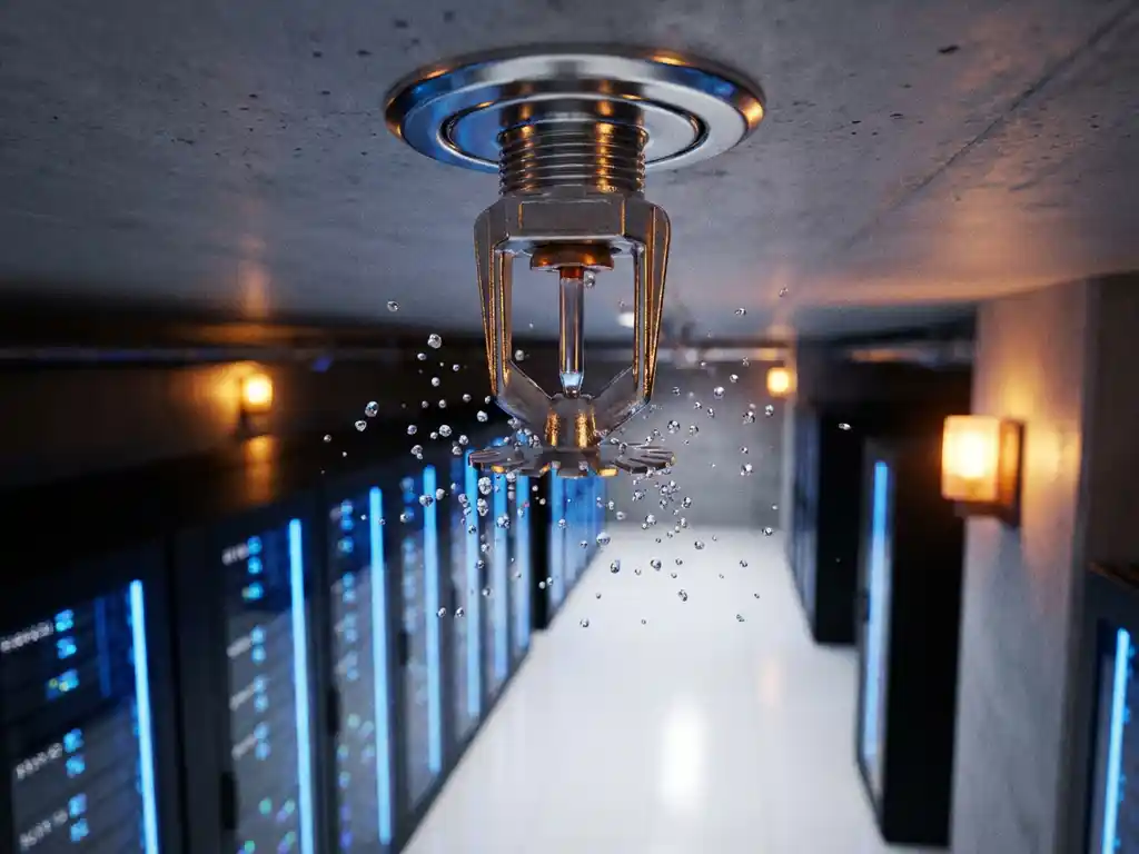 Welke sprinklerinstallatie is geschikt voor datacenters?