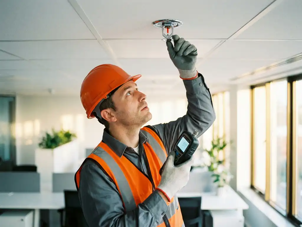 Hoe test je een sprinklerinstallatie veilig?