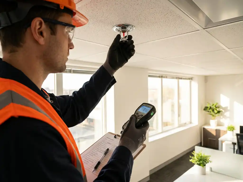 Wat houdt preventief onderhoud van sprinklers in?