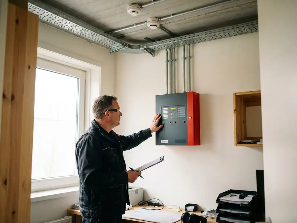 Kan een kleine onderneming zelf het beheer van een brandmeldinstallatie uitvoeren?