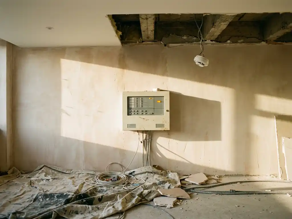 Moet een brandmeldinstallatie worden aangepast na een verbouwing?